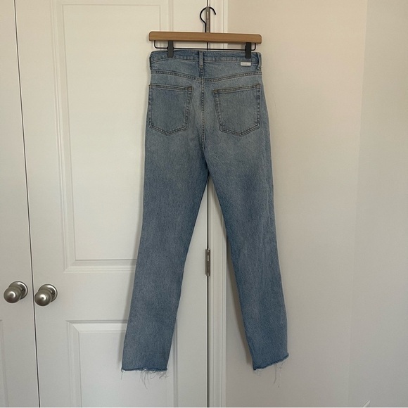 Boyish The Dempsey High Rise Straight Leg Jeans Big Sleep Wash 26 - Picture 4 of 11